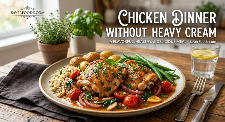 Chicken Dinner Without Heavy Cream: An Easy, Creamy and Flavorful Recipe