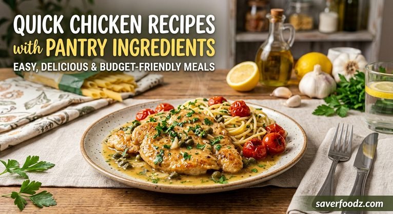 Quick Chicken Recipes With Pantry Ingredients