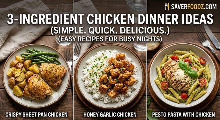 3 Ingredient Chicken Dinner Ideas: Easy, Delicious Meals for Busy Nights