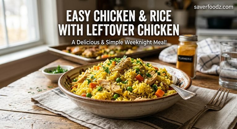 Easy Chicken and Rice With Leftover Chicken