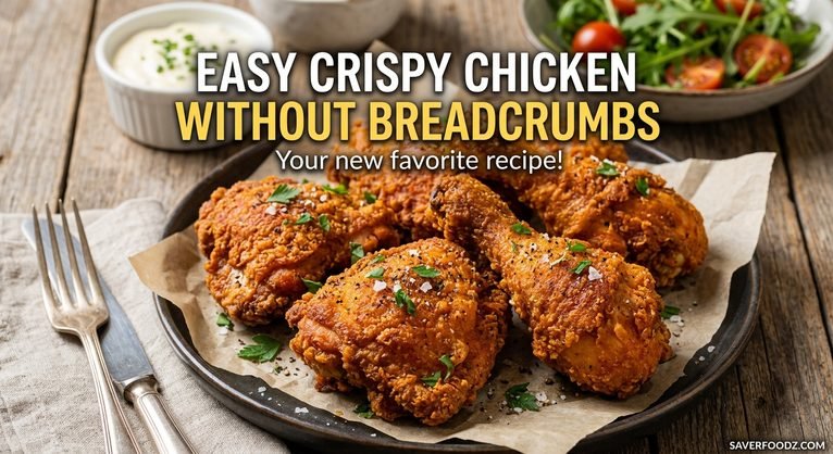Easy Crispy Chicken Without Breadcrumbs